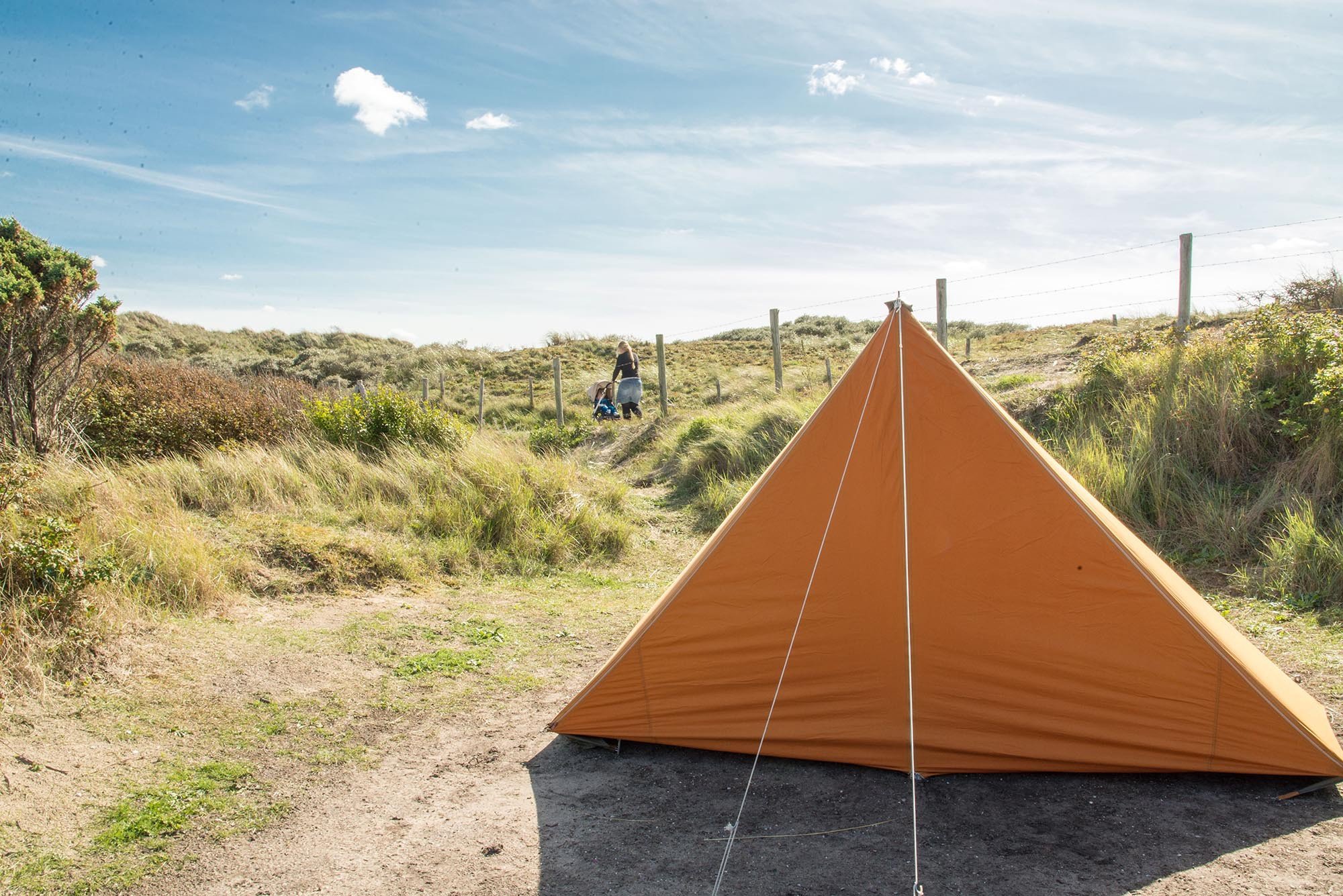 Dünen Camping Holland zelten